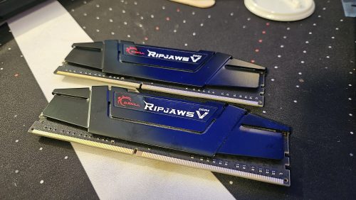 G.Skill DDR4 memory modules ready for a computer RAM upgrade at Device Hero in Manor, TX